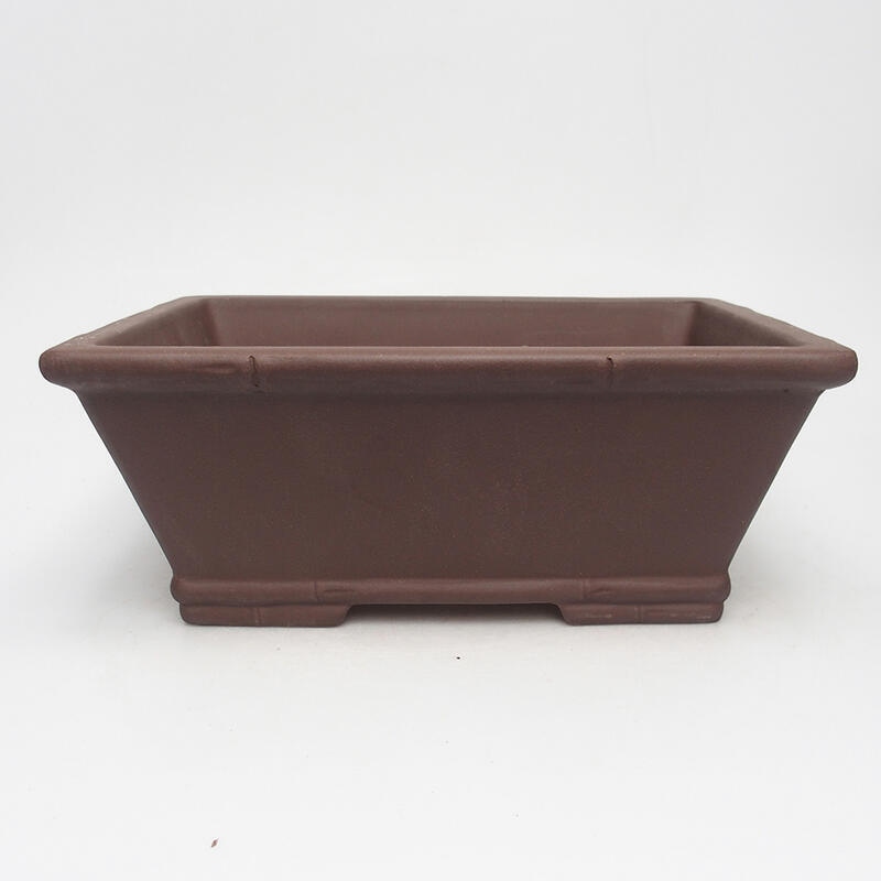 Cuenco bonsái 29 x 19 x 11 cm, marrón