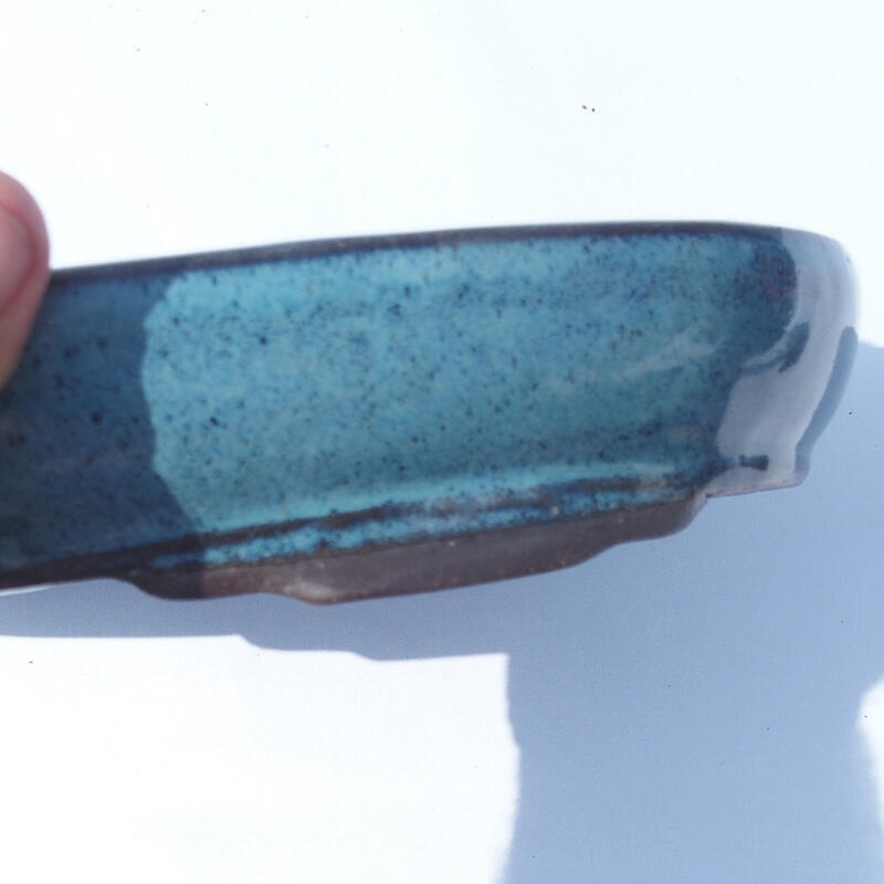 Cuenco bonsái 30 x 20 x 5 cm azul