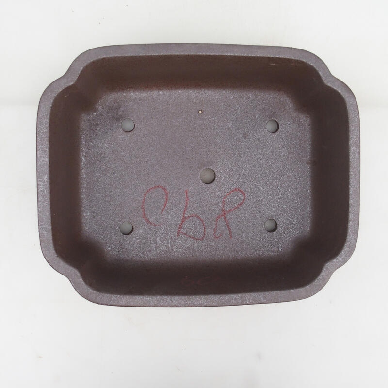 Cuenco bonsái 30 x 24,5 x 8 cm, color natural