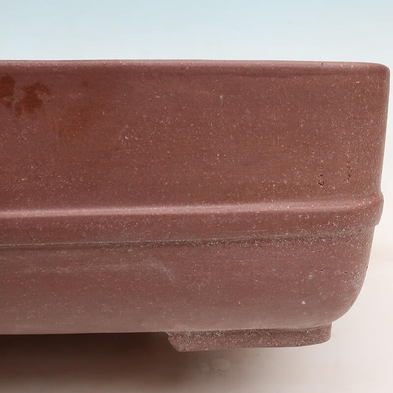 Cuenco bonsái 35 x 27,5 x 12 cm, marrón