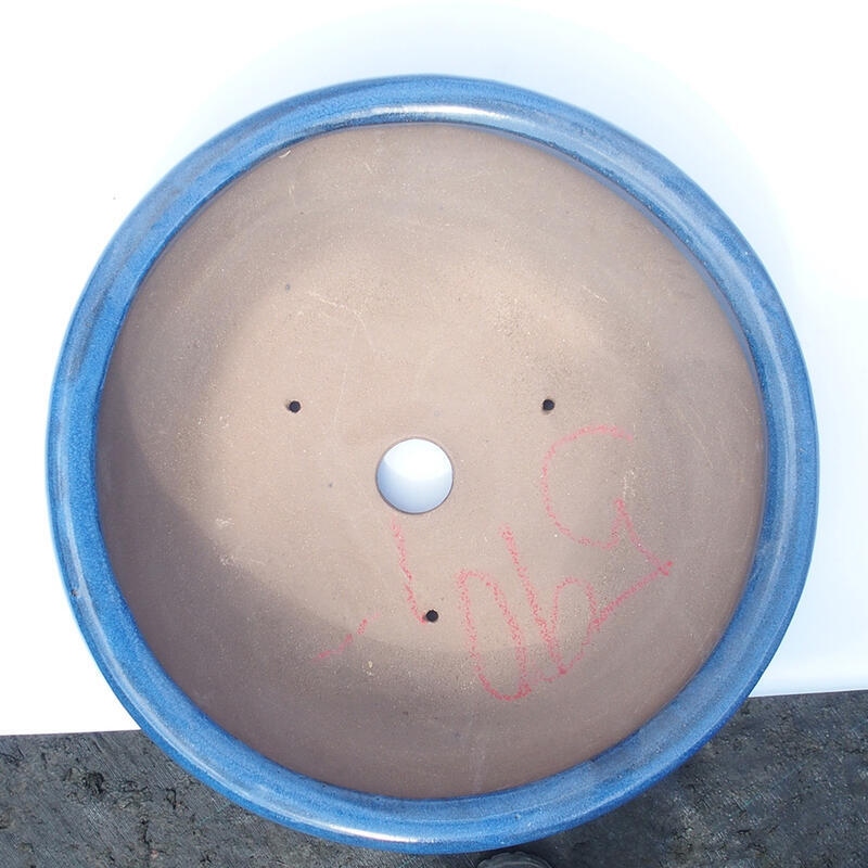 Cuenco bonsái 35 x 35 x 10 cm azul