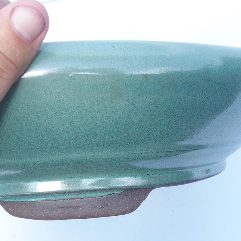 Cuenco bonsái 35 x 35 x 10 cm verde