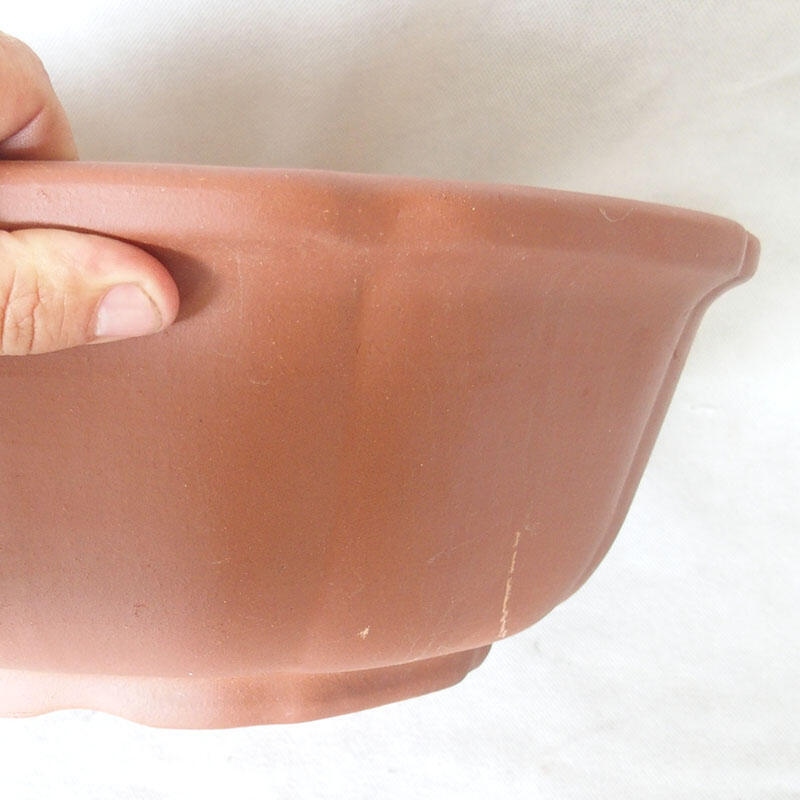 Cuenco bonsái 35 x 35 x 13 cm, color rústico