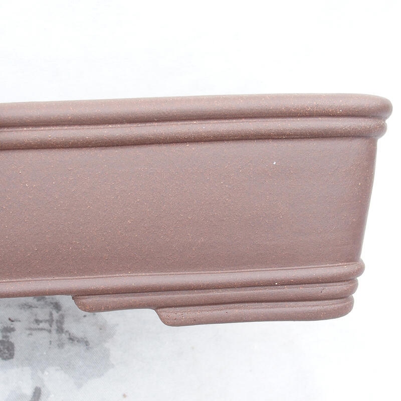 Cuenco bonsái 49 x 39 x 9,5 cm, marrón