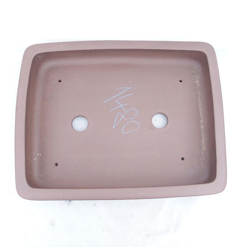 Cuenco bonsái 49 x 39 x 9,5 cm, marrón