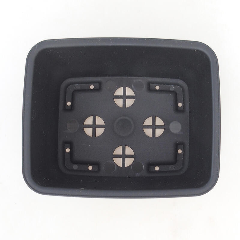 Cuenco bonsai plástico MP-10 negro - 11,5 x 9,5 x 4,5
