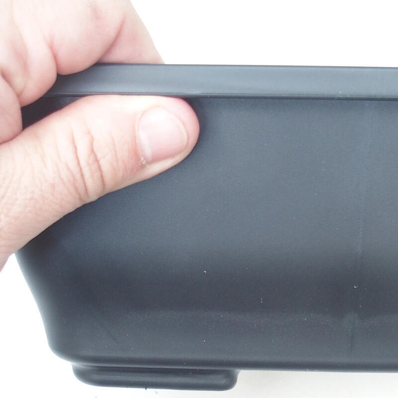 Cuenco bonsai plástico MP-9 negro - 23 x 19 x 9 cm