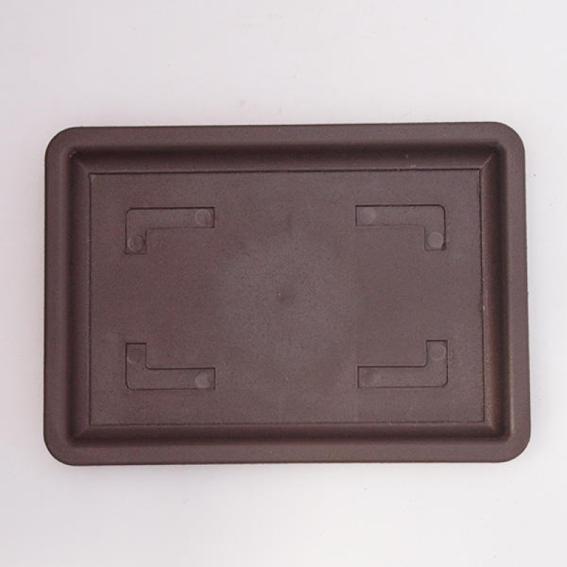 Bandeja bonsái PP-2vacl Marrón