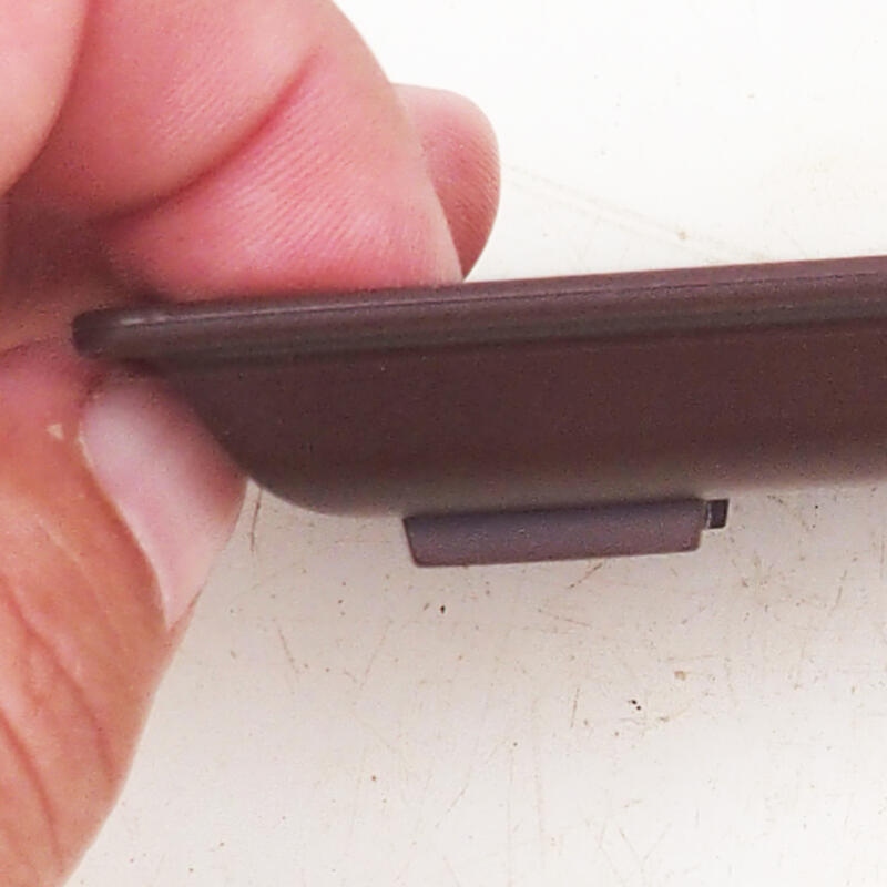 Bandeja de plástico para bonsáis PP-3 - 11 x 8 x 1,5 cm