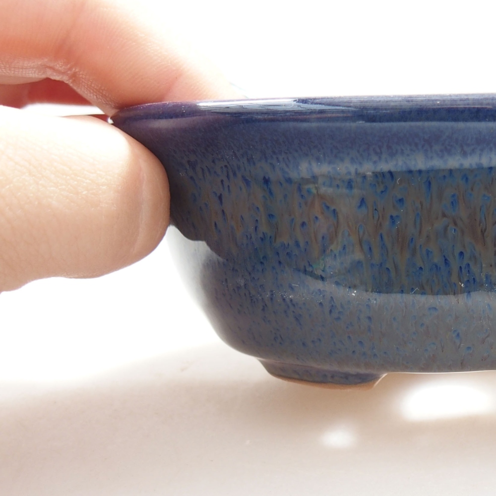 Cuenco bonsái de cerámica 22 x 17 x 5 cm, verde