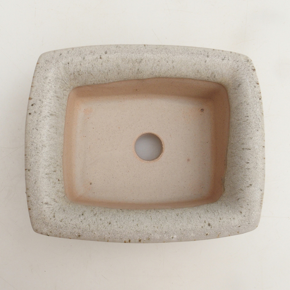 Cuenco para bonsái H11 - 11,5 x 10 x 4 cm - beige