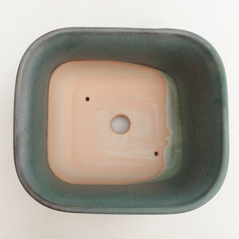 Cuenco bonsái H36 - 17 x 15 x 7,5 cm - verde