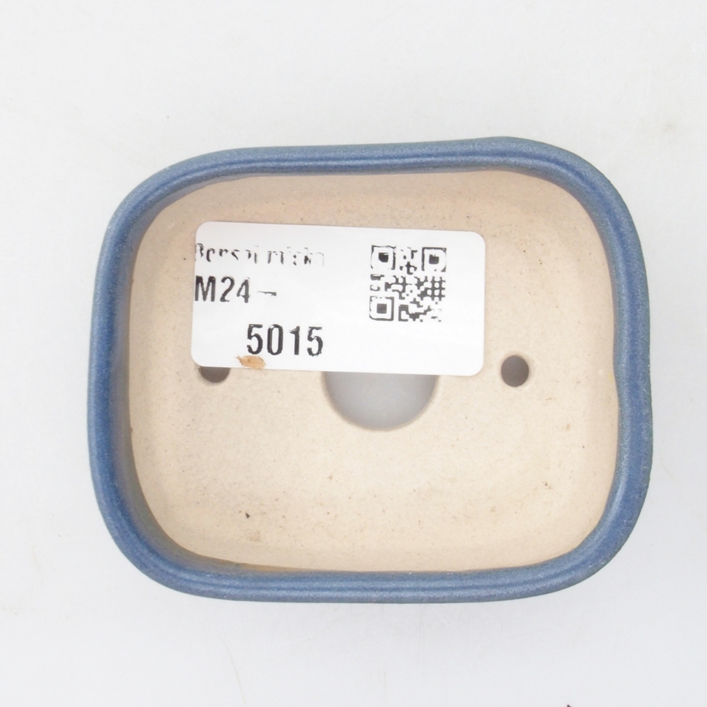 Mini cuenco bonsái 7 x 5,5 x 2 cm, color azul