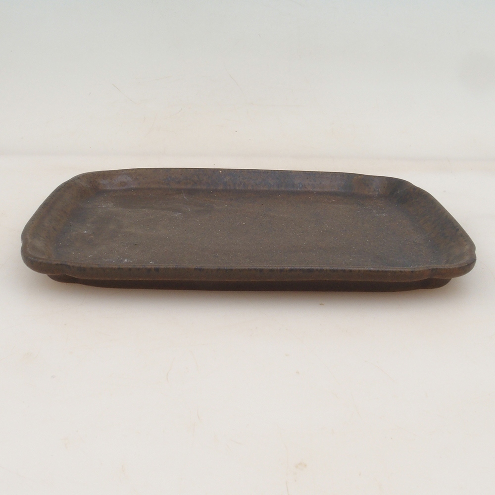 Cuenco de cerámica H50 - 18 x 13 x 1 cm - marrón