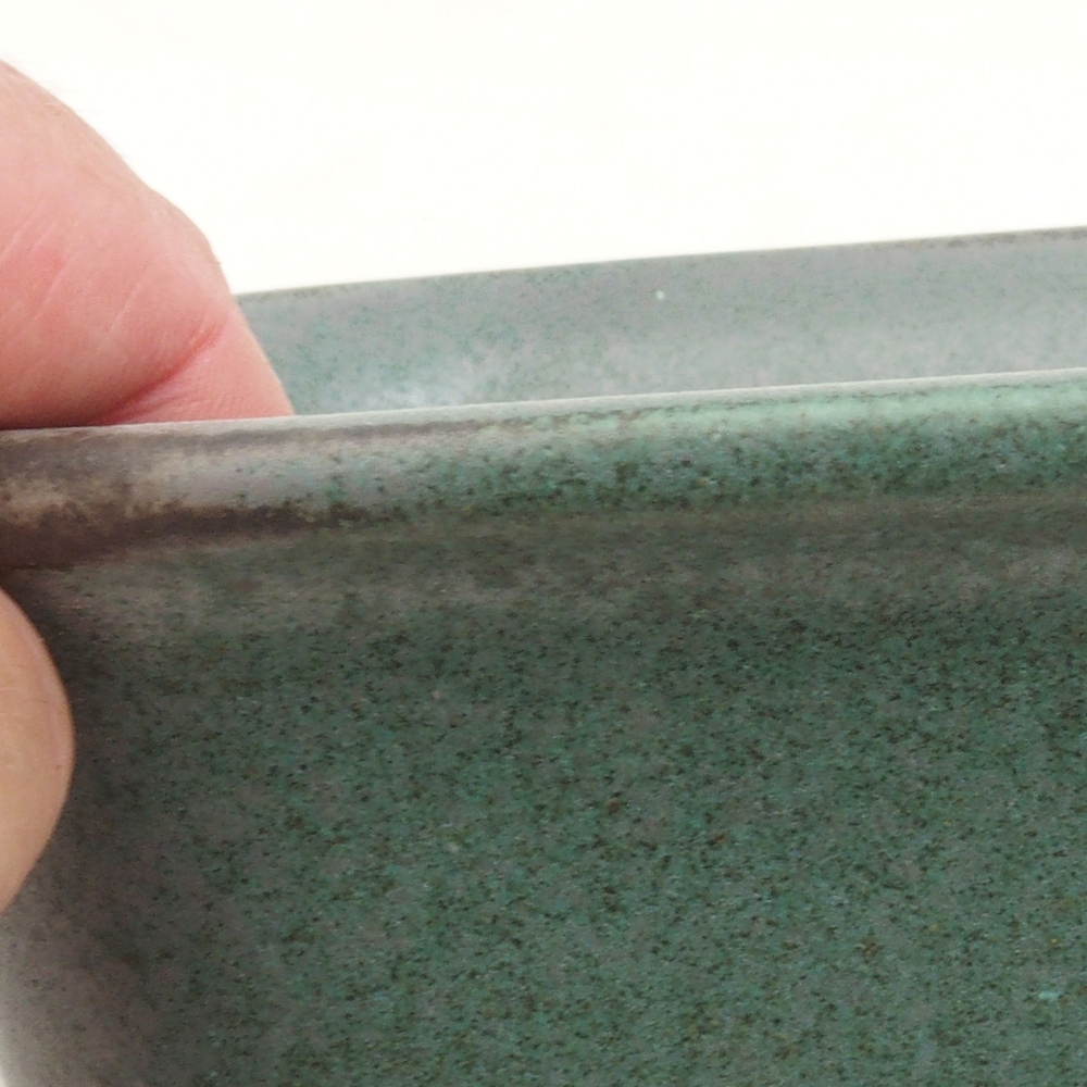 Cuenco bonsái H36 - 17 x 15 x 7,5 cm - verde