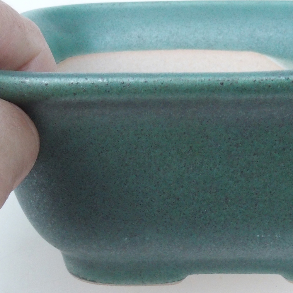 Cuenco bonsái H37 - 14,5 x 13 x 6,5 cm - verde