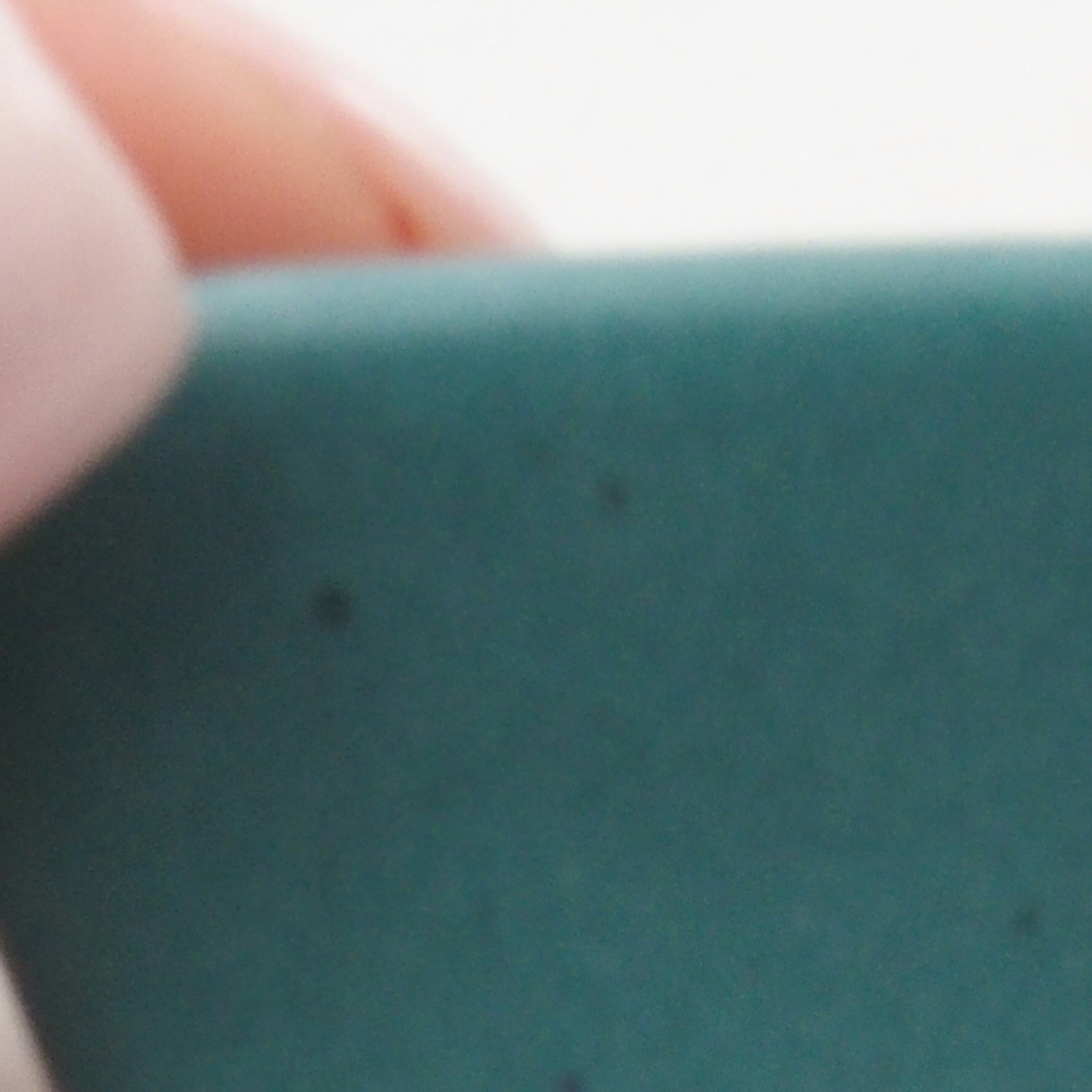 Cuenco bonsái de cerámica 6,5 x 5,5 x 4 cm, color azul