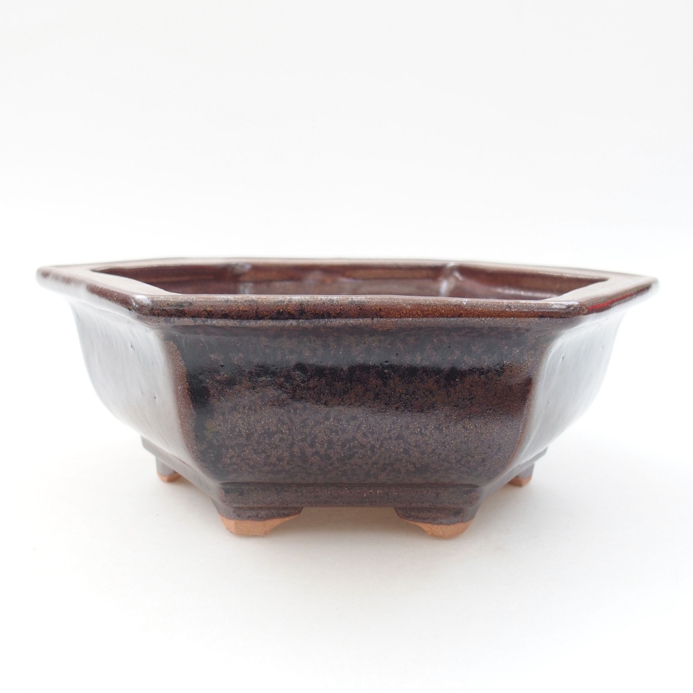 Cuenco bonsái de cerámica 22 x 17 x 5 cm, verde