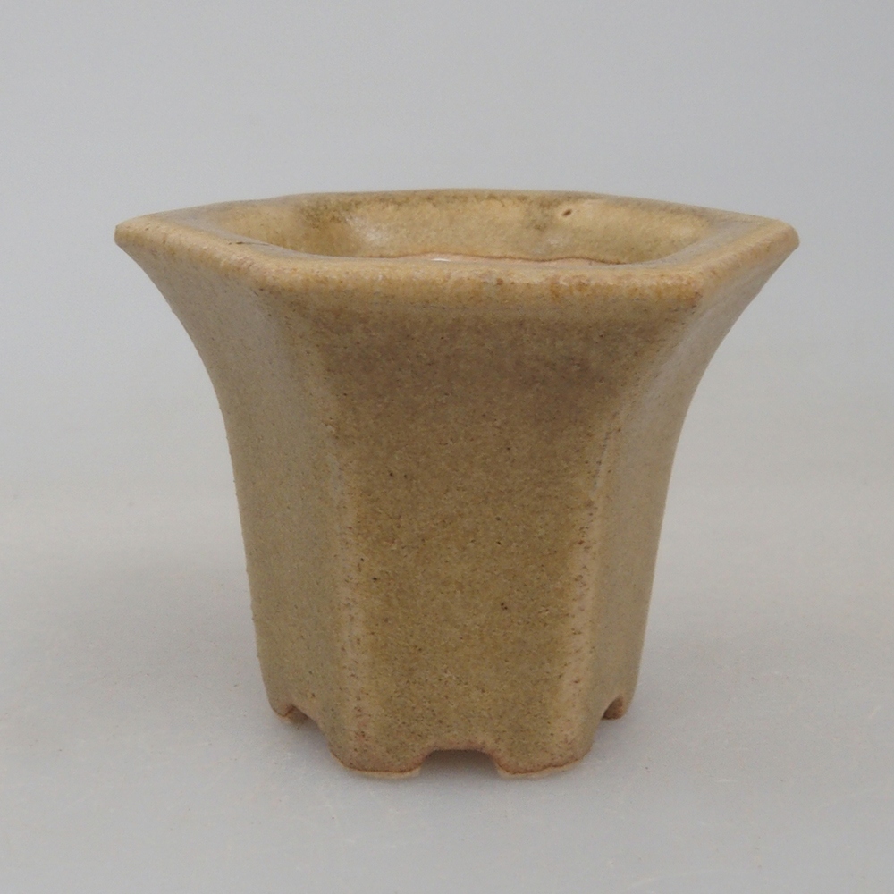 Cuenco mini bonsái 4 x 3,5 x 3 cm, marrón