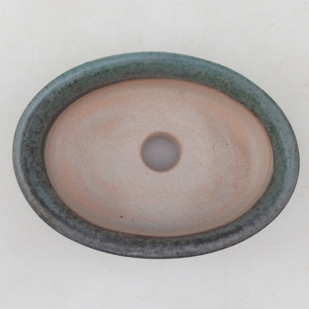 Cuenco bonsái H04 - 10,5 x 7,5 x 3 cm - verde