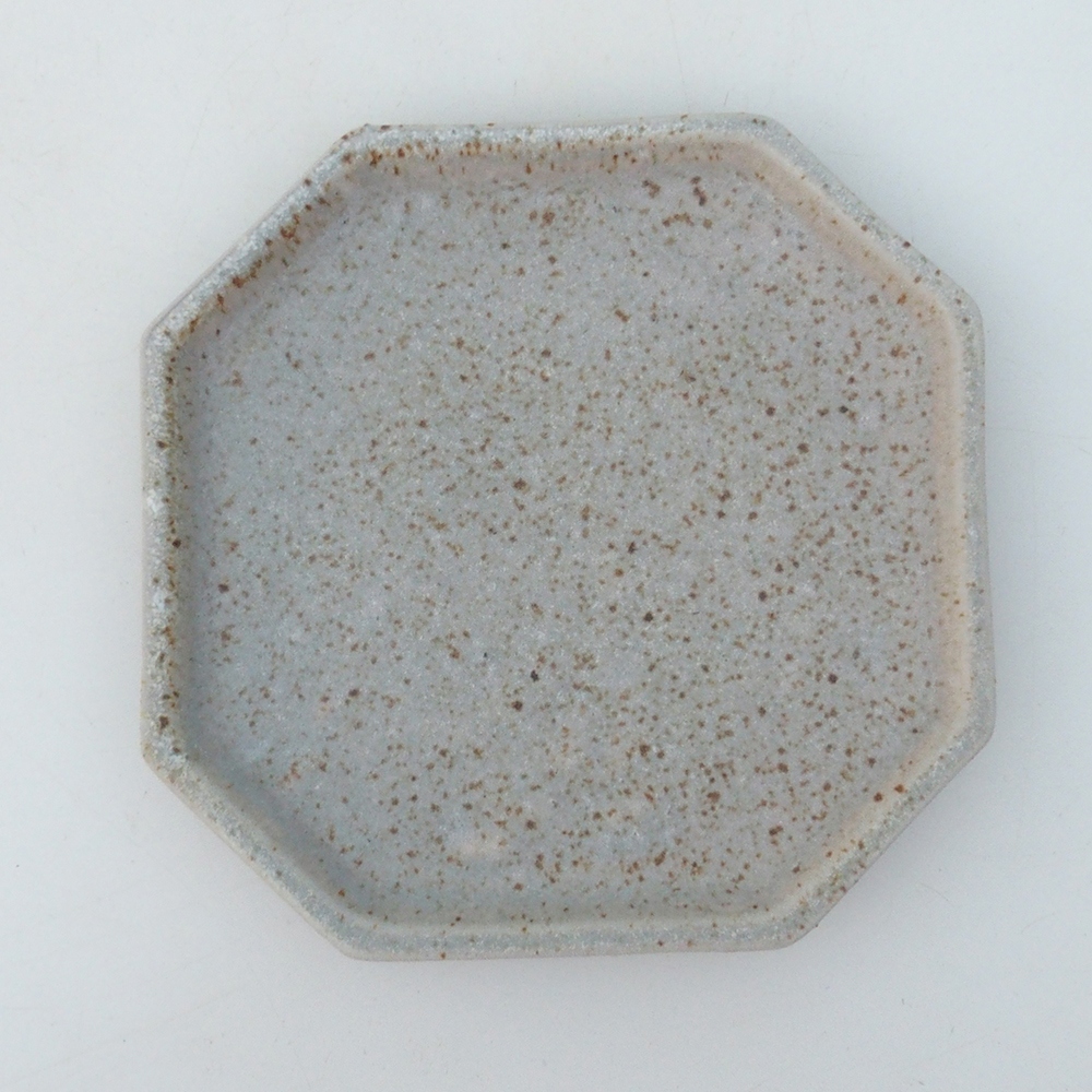 Cuenco de cerámica H13 -12 x 12 x 1 cm - beige