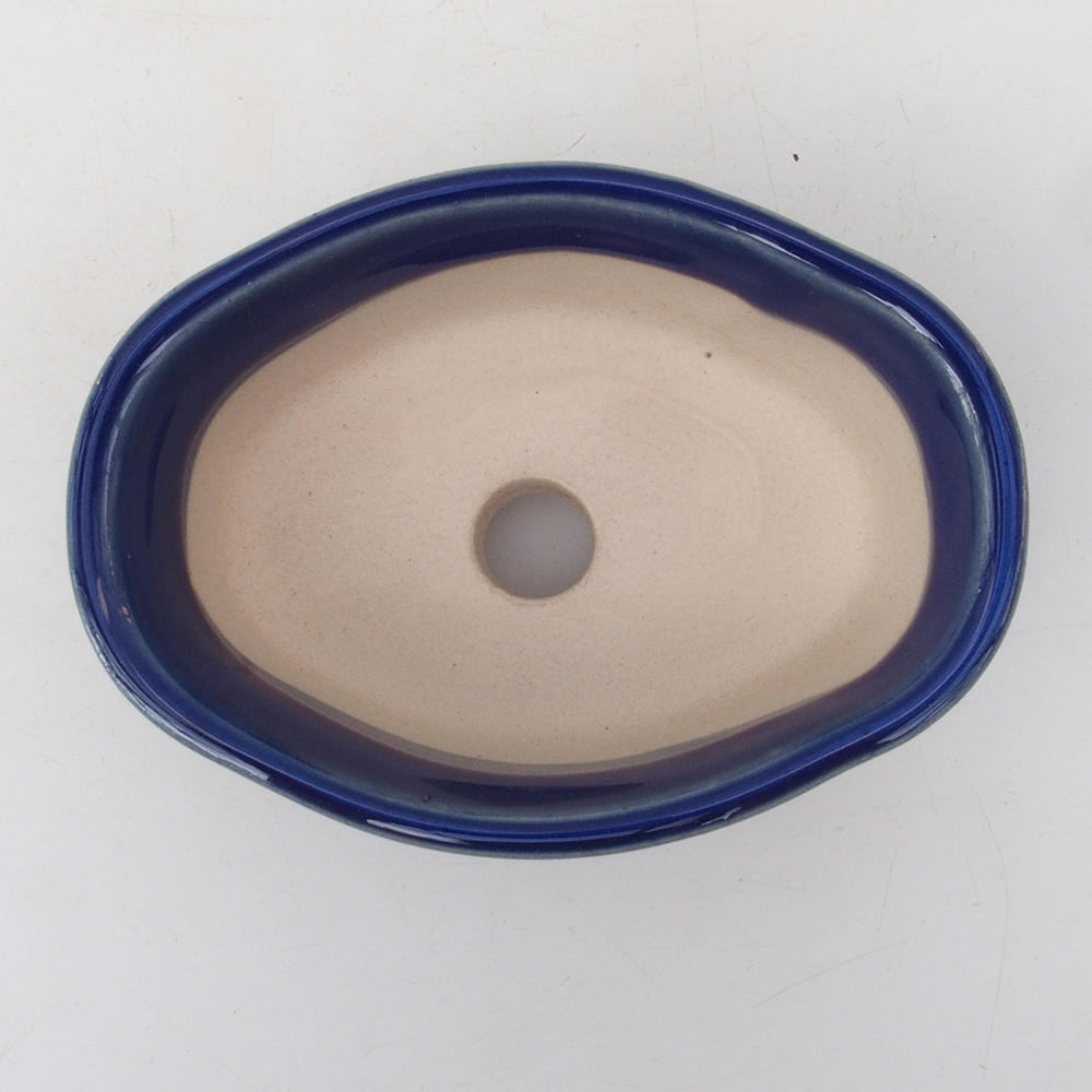 Cuenco bonsái H05 - 11 x 8 x 4 cm - azul