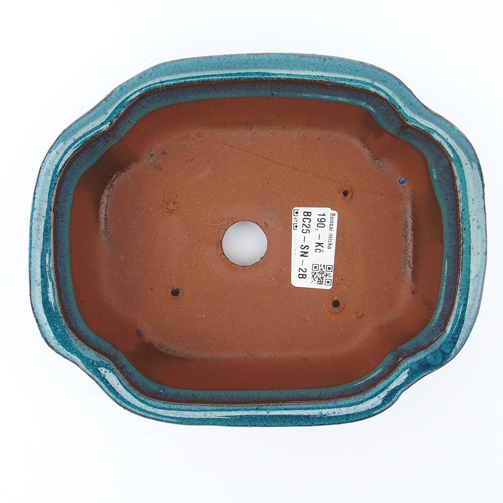 Cuenco 20 x 16 x 6,5 cm azul-verde