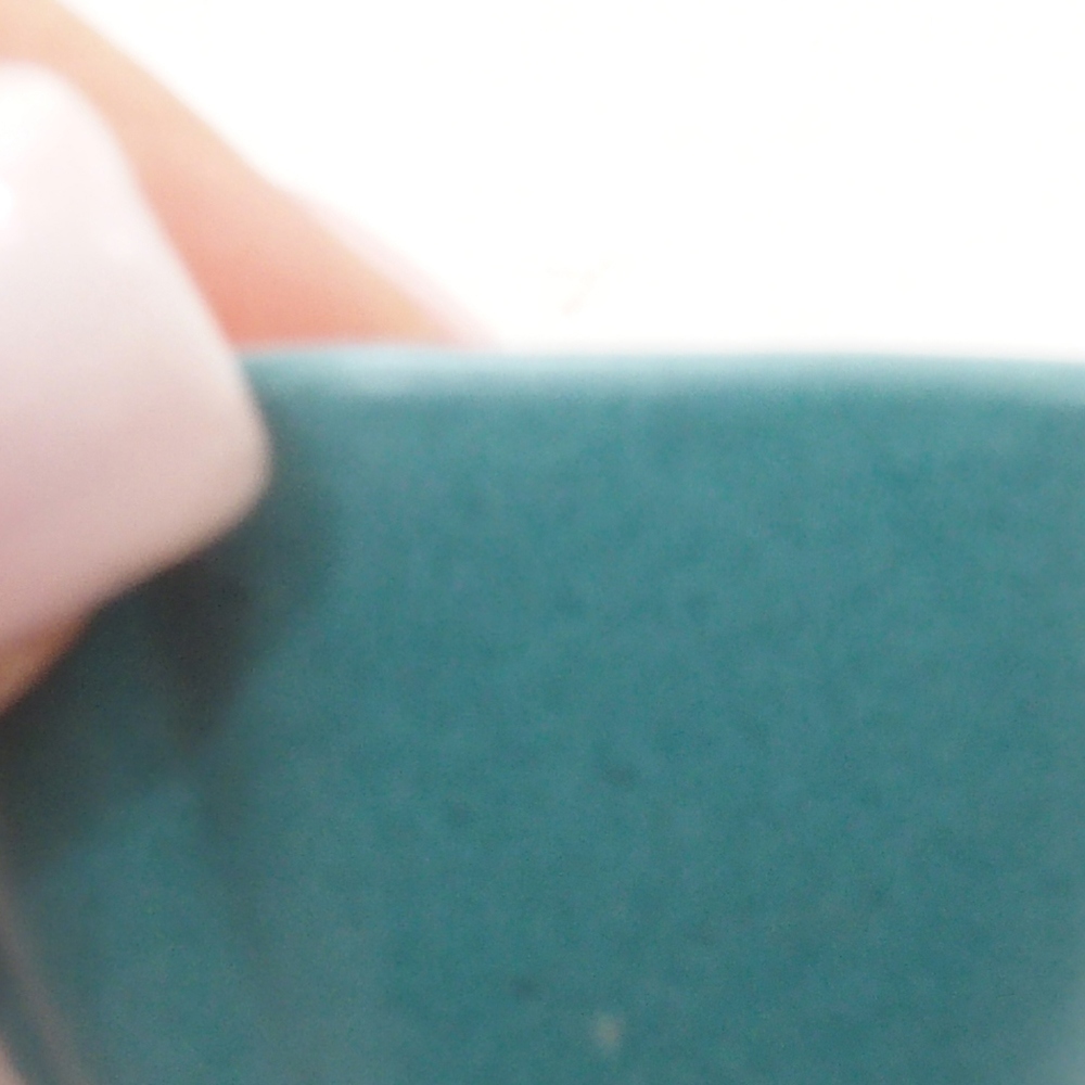 Cuenco bonsái de cerámica 6,5 x 5,5 x 4 cm, color azul