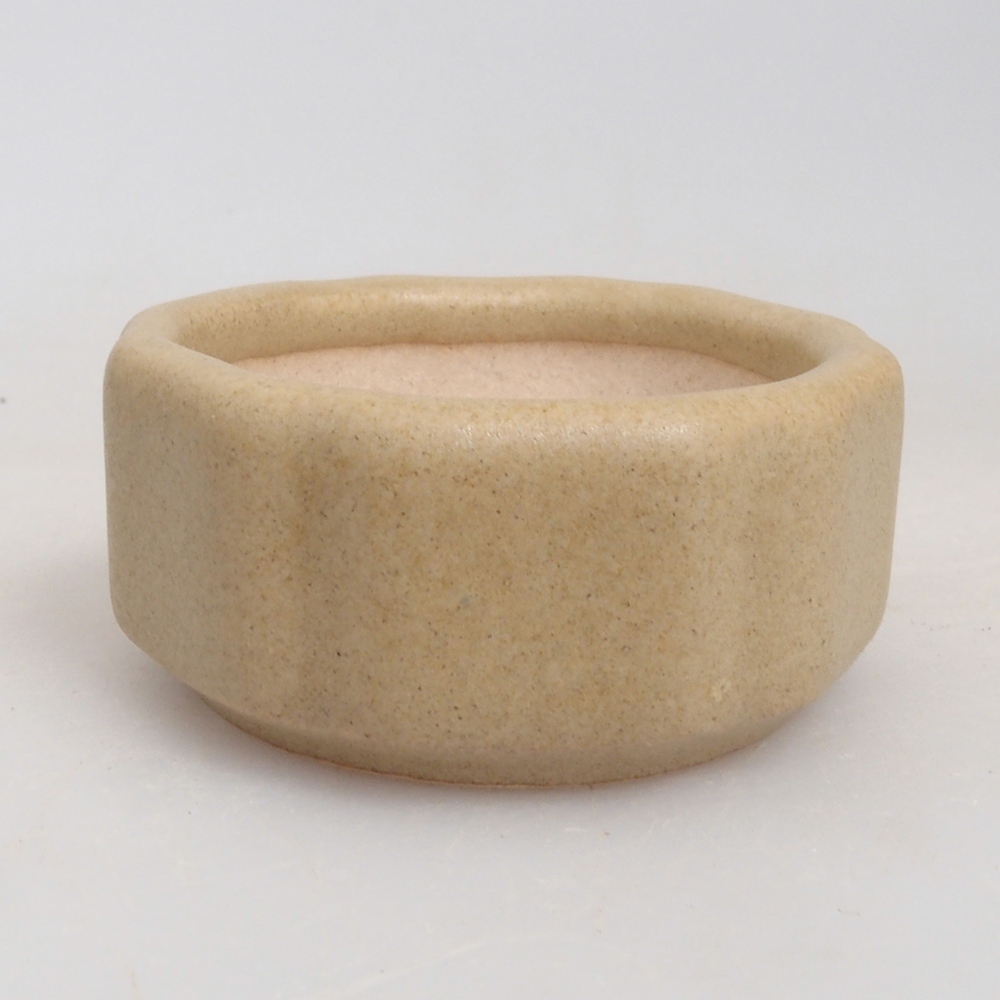 Cuenco mini bonsái 4,5 x 4,5 x 2 cm, marrón