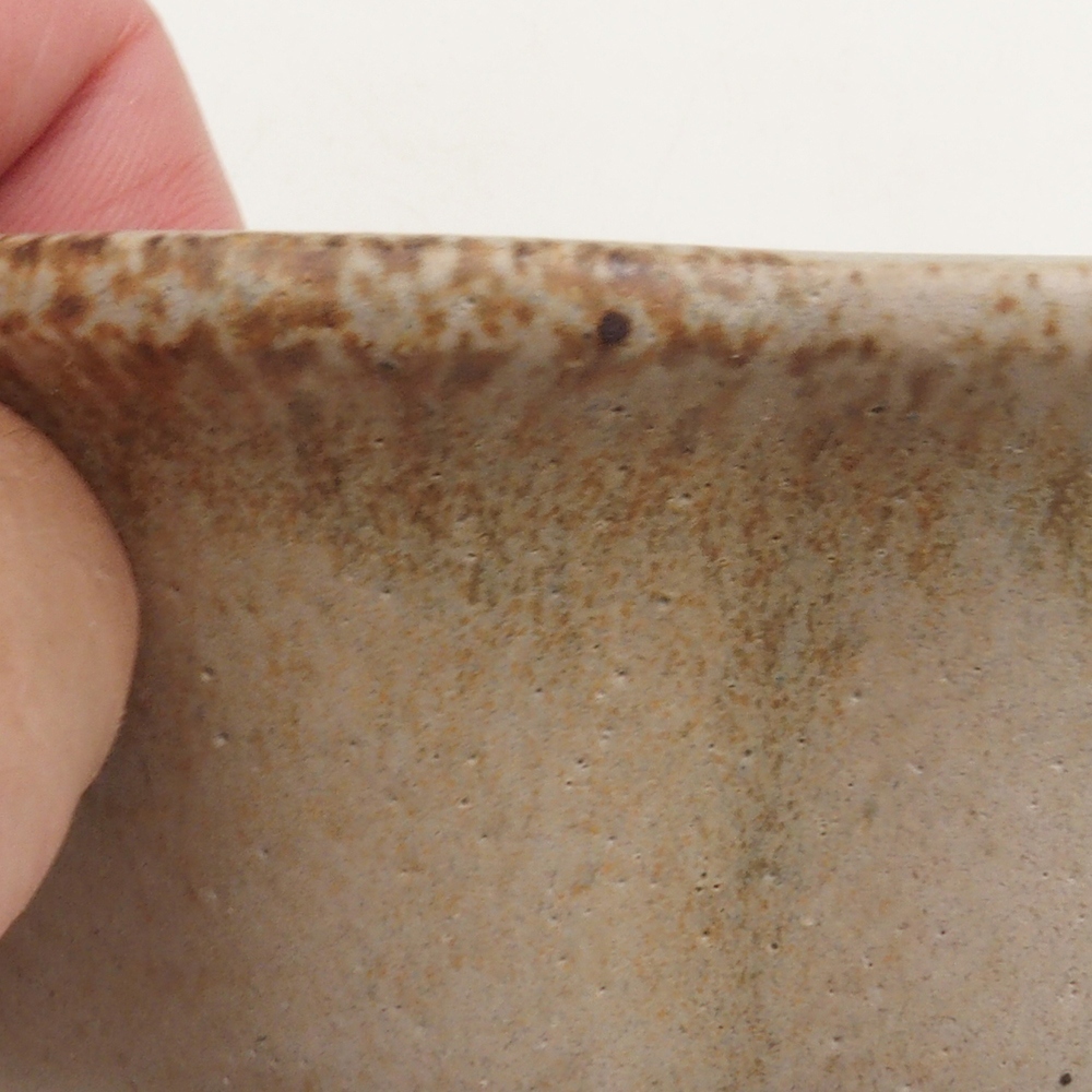 Cuenco bonsái H06 - 14,5 x 14,5 x 5 cm - beige