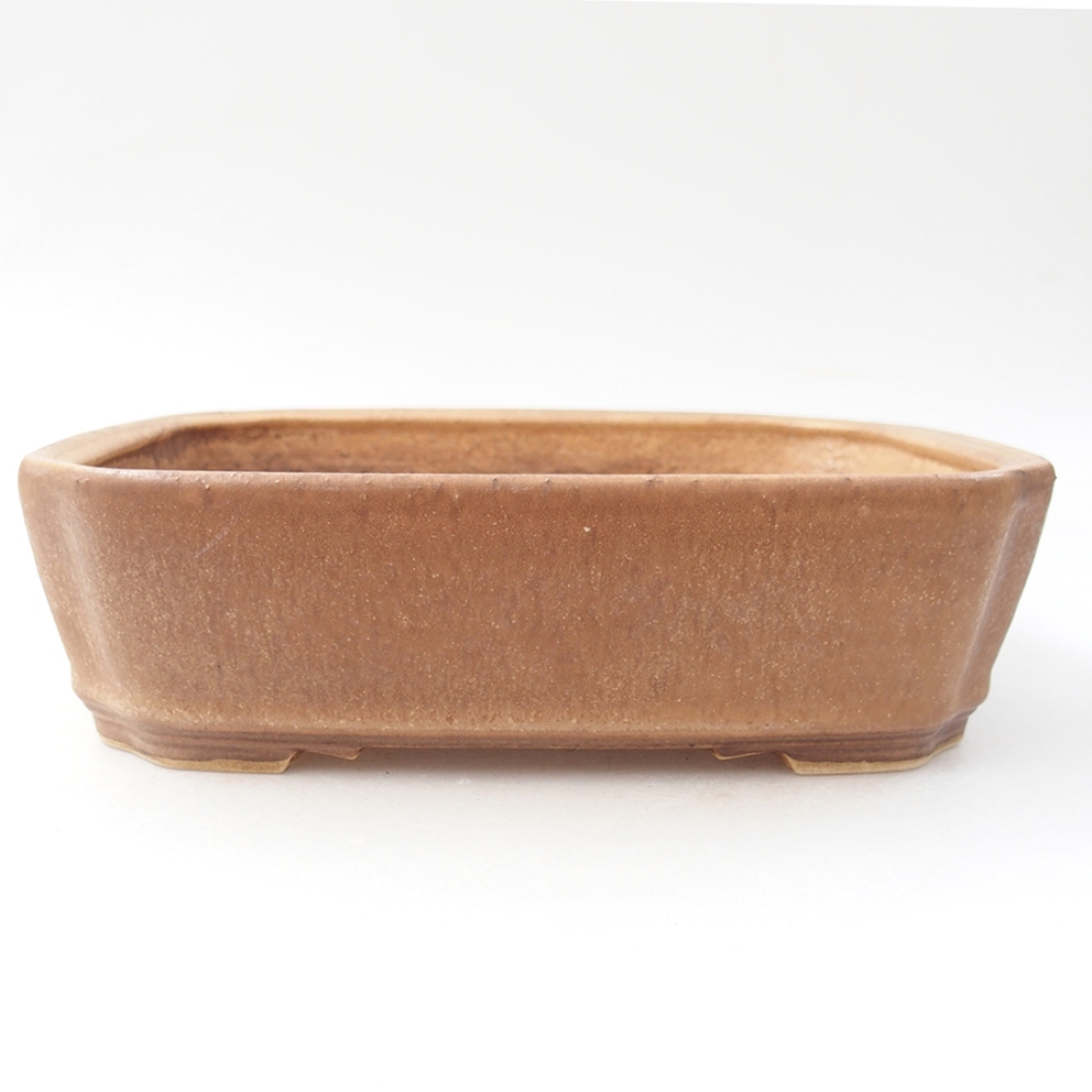 Cuenco bonsái de cerámica 21 x 18 x 6 cm, rosa