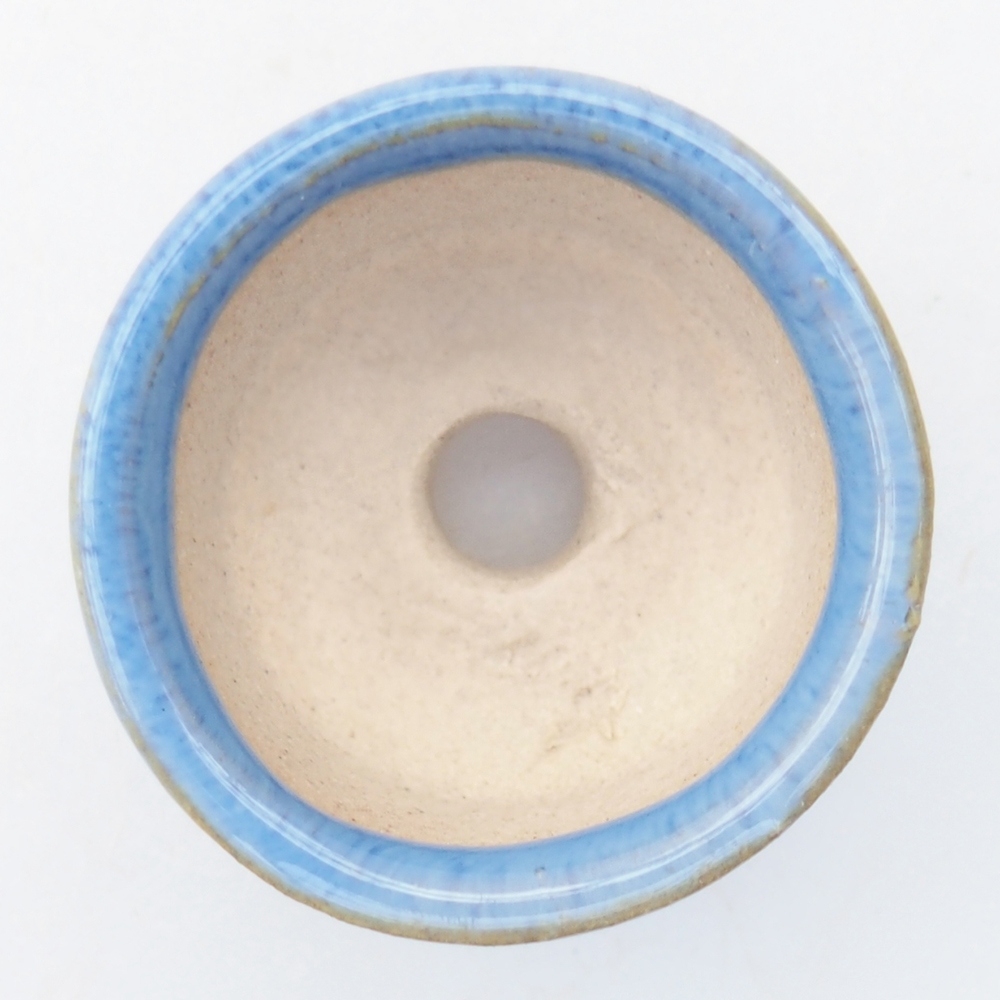 Mini cuenco bonsái 3 x 3 x 2 cm, azul