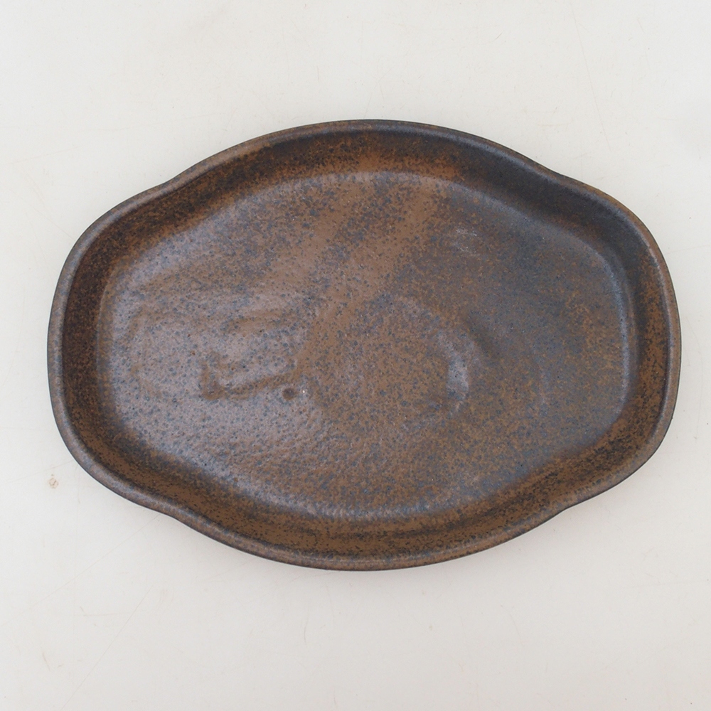 Cuenco de cerámica H75 - 18,5 x 13 x 1,5 cm - marrón