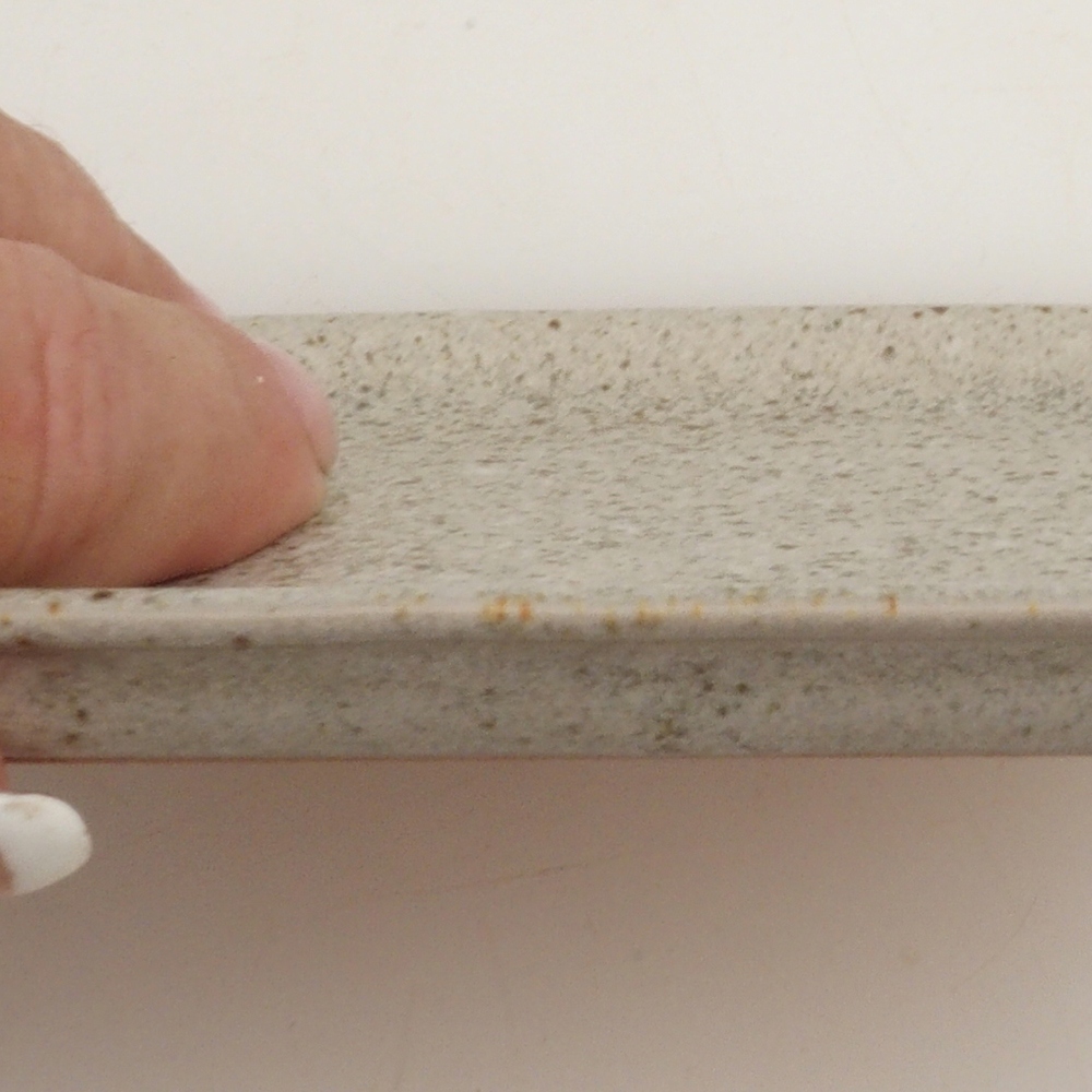 Platillo de cerámica H11 - 11,5 x 9,5 x 1 cm - beige