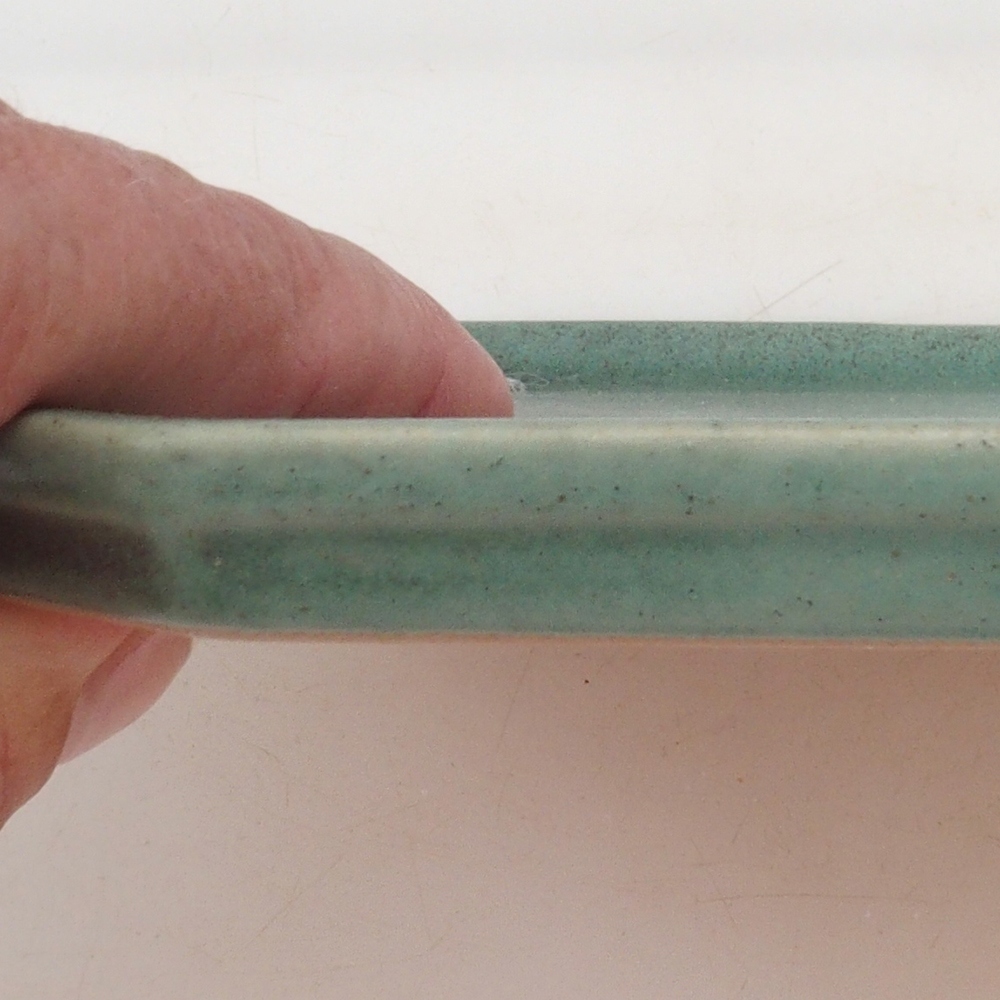 Cuenco de cerámica H14 - 18 x 18 x 1 cm - verde