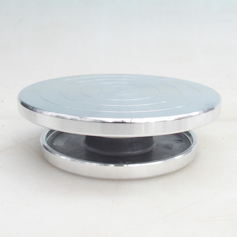 Plato giratorio de aluminio Profi 15 x 4,5 cm