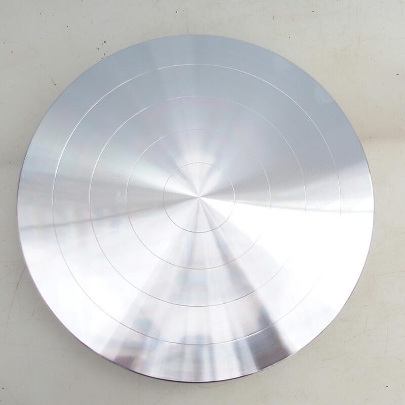 Plato giratorio de aluminio Profi 25 x 5 cm