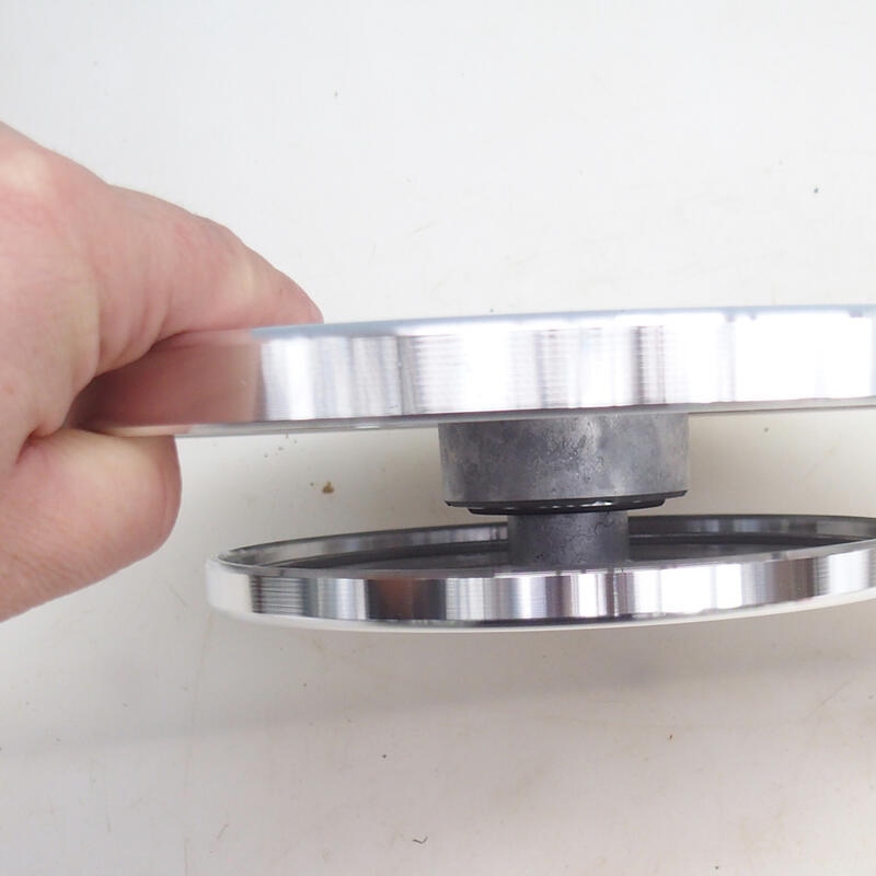 Plato giratorio de aluminio Profi 25 x 5 cm