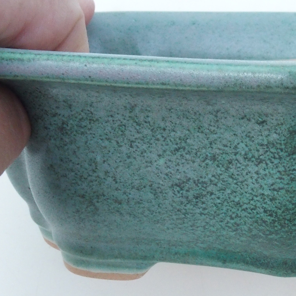 Cuenco bonsái H51 - 18 x 14 x 5 cm - verde