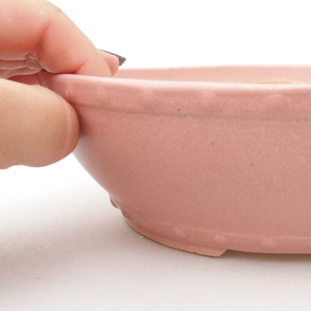 Cuenco bonsái de cerámica 22 x 17 x 5 cm, verde