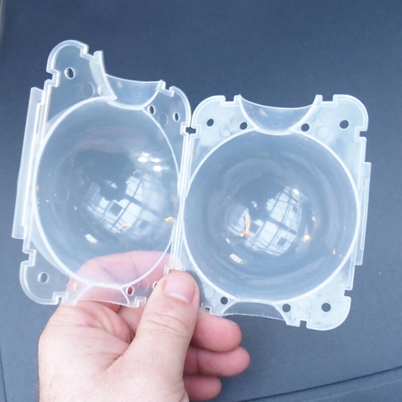 Bola ardiente 8 cm transparente 1 ud.