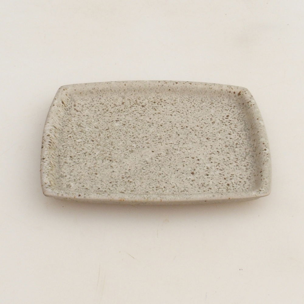 Platillo de cerámica H11 - 11,5 x 9,5 x 1 cm - beige