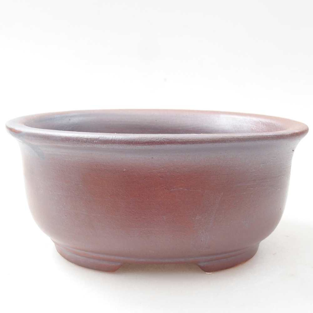 Cuenco bonsái de cerámica 12 x 10 x 5,5 cm, marrón