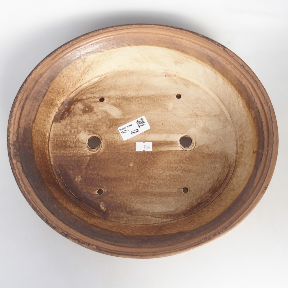 Cuenco bonsái de cerámica 32 x 29 x 7 cm, rosa