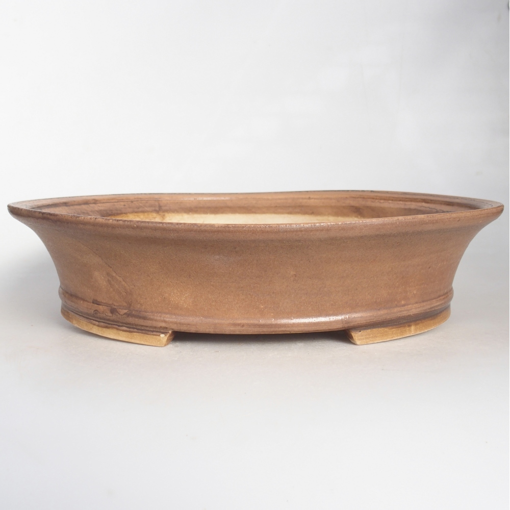 Cuenco bonsái de cerámica 32 x 29 x 7 cm, rosa