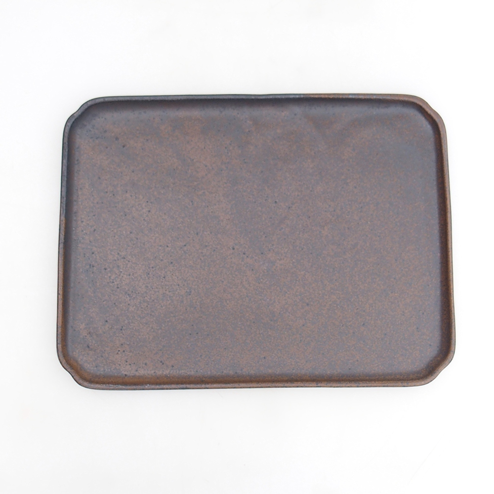 Cuenco bonsái + platillo H07 - 30 x 20,5 x 8 cm.