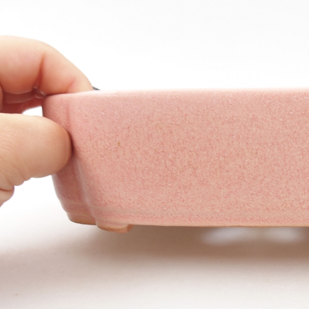 Cuenco bonsái de cerámica 22 x 17 x 5 cm, verde