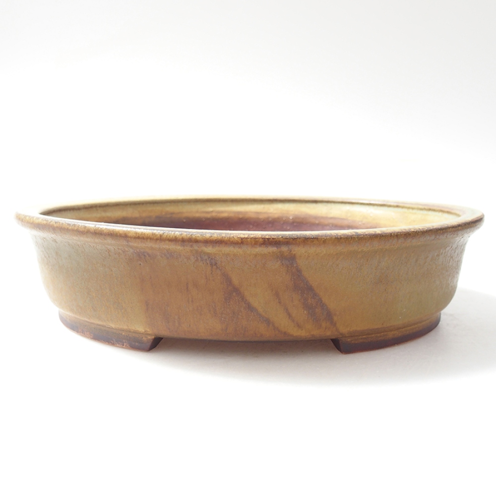 Cuenco bonsái de cerámica 21 x 19 x 5 cm, verde