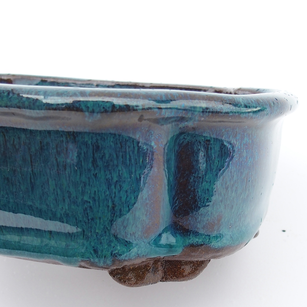 Cuenco 16 x 13 x 5,5 cm azul-verde