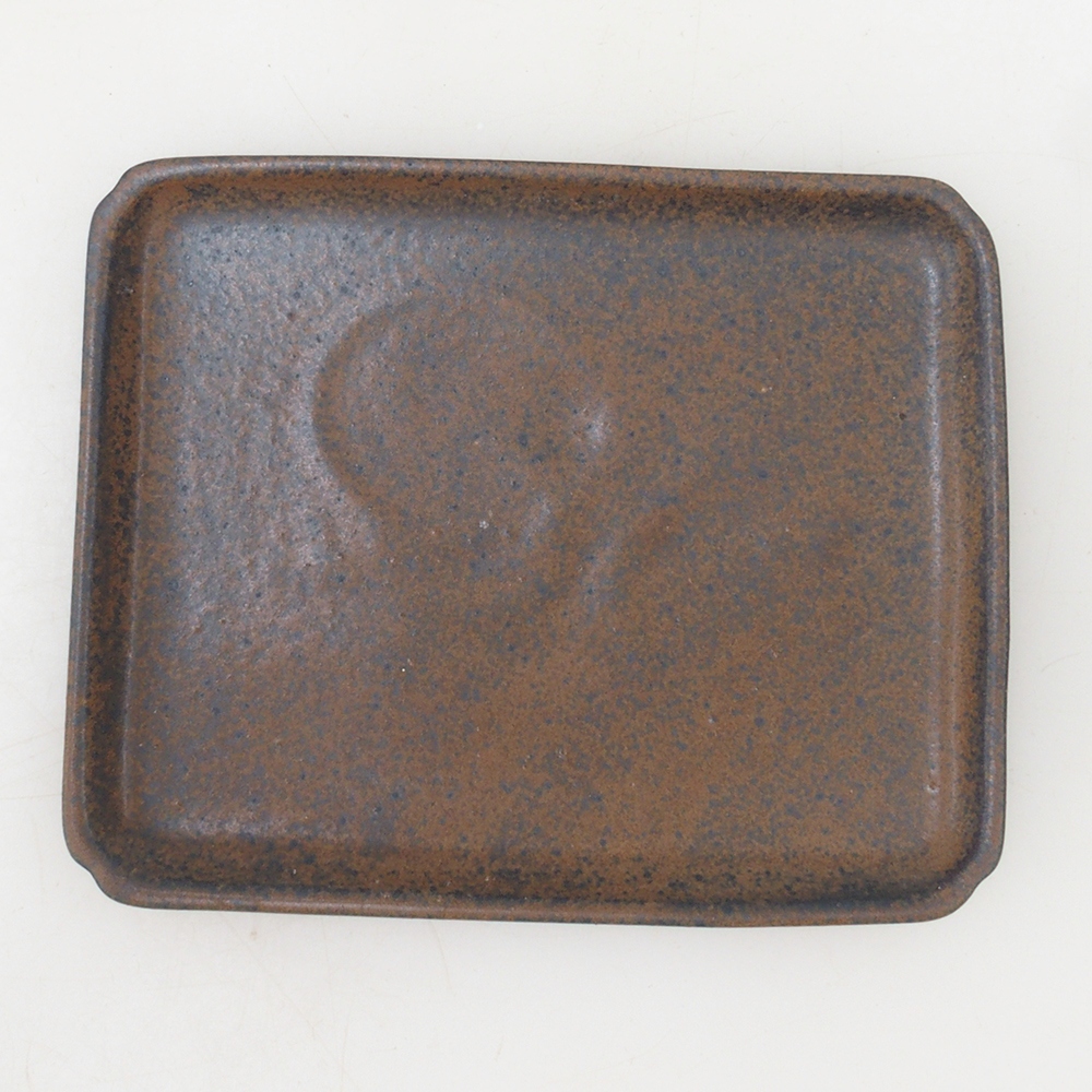 Platillo bonsái rectángulo D5-M - 12,5 x 10,5 x 1 cm